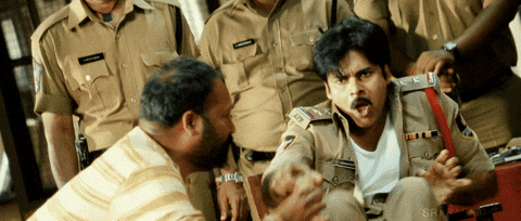 Pawan Kalyan Power GIF by Sharat North America Exhibition