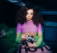 republicrecords fashion makeup dress camp GIF