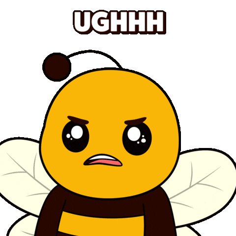 No Way What Sticker by Plan Bee Studios