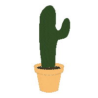 Plant Cactus Sticker