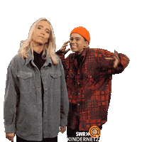 Lisa And Lena Reaction Sticker by SWR Kindernetz