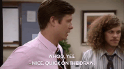 comedy central anders holmvik GIF by Workaholics
