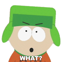 Kyle Broflovski What Sticker by South Park
