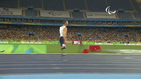Rio 2016 Running GIF by International Paralympic Committee