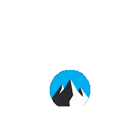 Logo Mountains Sticker by Skalnik