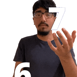 6 7 Sixtyseven Sticker