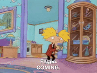 hey arnold nick splat GIF