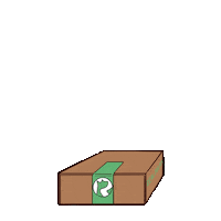 Box Bounce Sticker by realdogbox