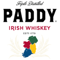 irish whiskey drinking Sticker