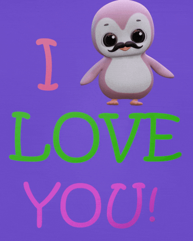 I Love You 3D GIF by Pengu