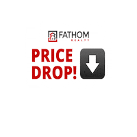 Price Drop Sticker by Fathom Realty