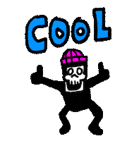 Awesome John Sticker by JohnsonnLe