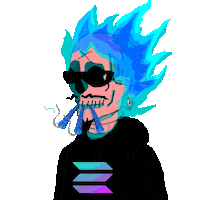 Smoke Raving Sticker