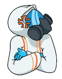 Angry Sanitize Sticker by shieldtecph