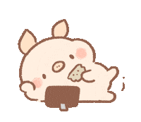 Pig Piggy Sticker by BREAD TREE