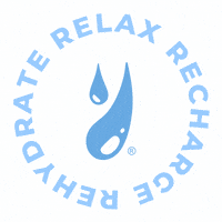Relax Recharge GIF by Hydrate IV Bar