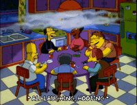 happy homer simpson GIF