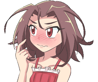 Hair Blushing Sticker by Jin