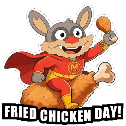Hungry Fast Food Sticker