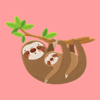 luamarinho animals mood sleeping fat GIF
