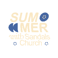 Summer Summertime Sticker by Sandals Church Digital Media