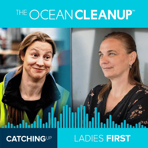 theoceancleanup the ocean cleanup the ocean cleanup podcast catching up podcast GIF