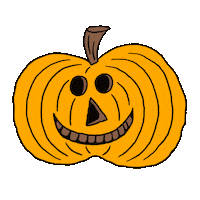 Halloween Pumpkin Sticker by KROM Kendama