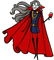 Kendrels wine vampire fantasy blood Sticker