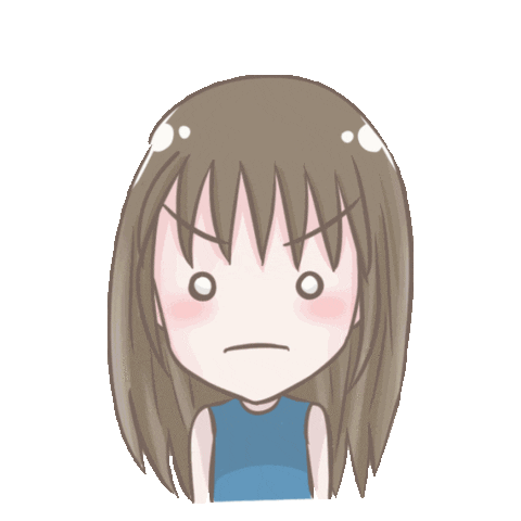 Shocked Sticker