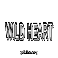 Wild Heart Fun Sticker by grizlor