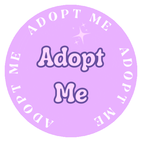 Adopt Me Sticker by Good Vibes Dogtography