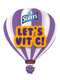 Vitamin C Blackcurrant Sticker by Scott's Malaysia