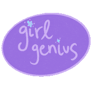 girlgeniusmag art science tech technology Sticker