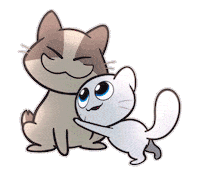 CreuCat happy animation kiss happy birthday Sticker