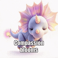 Wisdom Compassion GIF by Divineasaur
