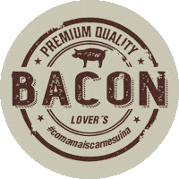 Bacon Lovers Sticker by Vetanco