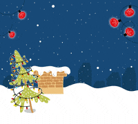 New Year Christmas GIF by Bitrix24