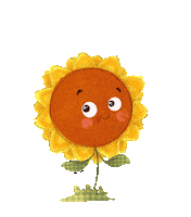 Girassol Sticker by Editora Edebê