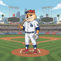 Digital Art Baseball GIF by Doge Pound