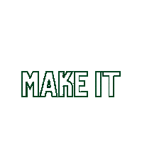 Make It Happen Quote Sticker by Colorado State University Online