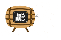 Kupela cider barrel fond cidre Sticker
