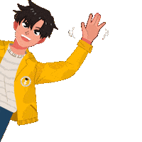 Yellow Jacket Hello Sticker by Edcent id
