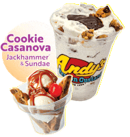 Ice Cream Sticker by Andy's Frozen Custard