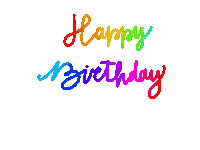 Happy Birthday Love Sticker