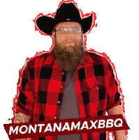 Happy Fun Sticker by MontanaMaxBBQ