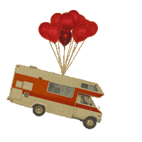 Camping Road Trip Sticker by Camp Fimfo