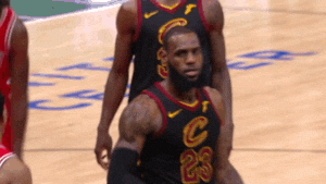 Lebron James Nod GIF by NBA