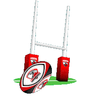 Conversion Rugbyteam Sticker by Caranchos Rugby
