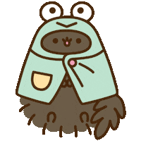 Frog Sticker by Pusheen