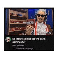 Getting Old Fire Alarms Sticker